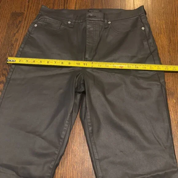 Banana Republic Curvy High Rise Slim Size 32/14 Black - Picture 13 of 14